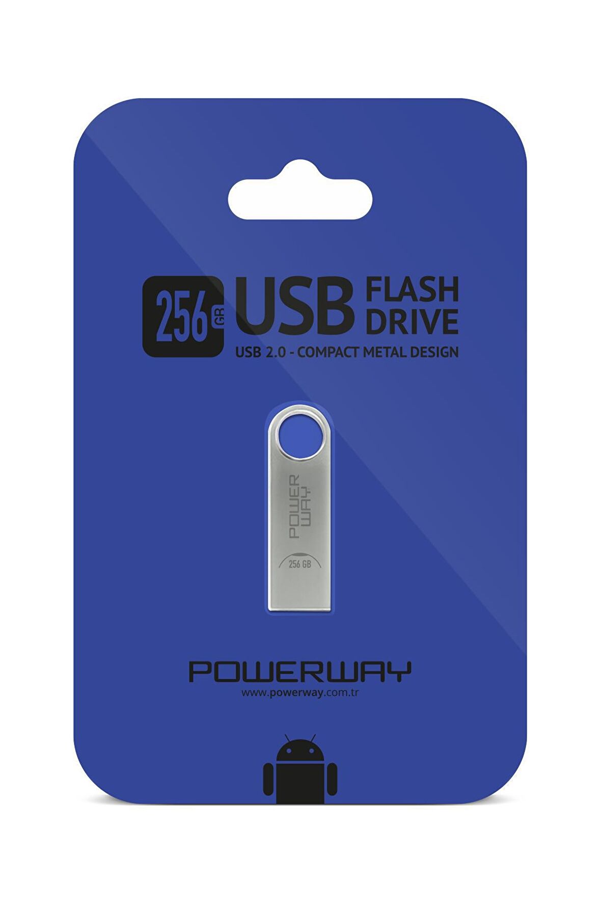 Powerway 256 Gb Metal Flash Bellek Metal Tasarım Usb Bellek The Latest Tecnology Data Traveler