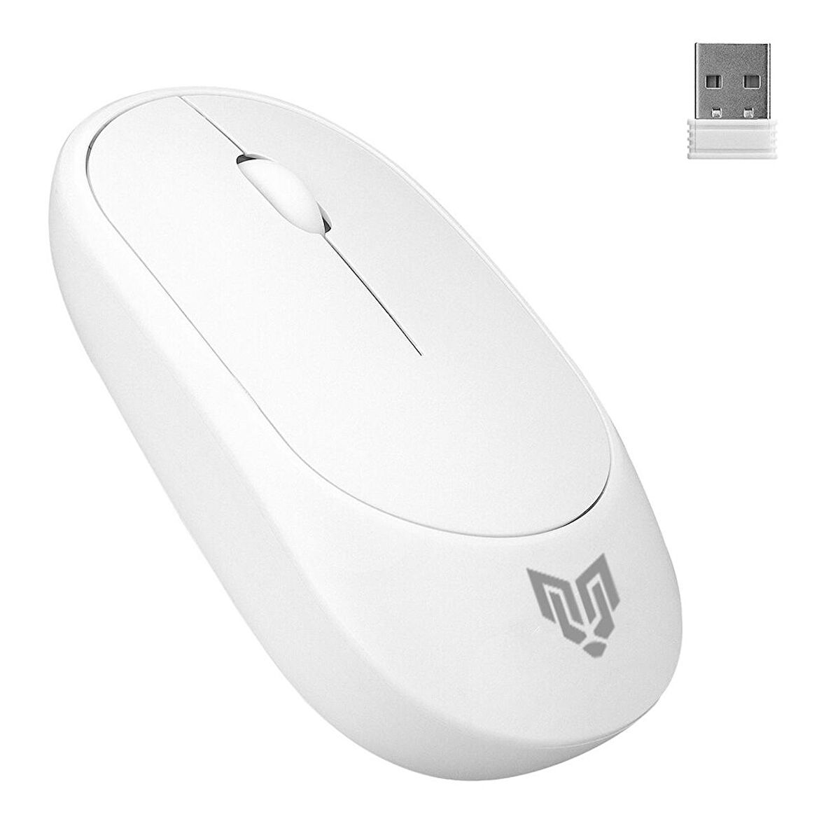 Blueforce W314 2.4 Ghz Wireless 3 Tuşlu Sessiz Ofis Mouse Beyaz