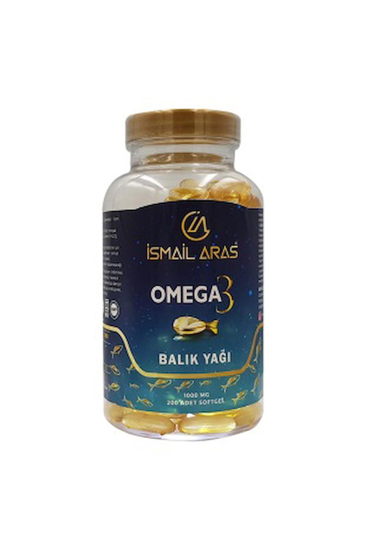 İsmail Aras Omega 3 Balık Yağı 200 Softgel