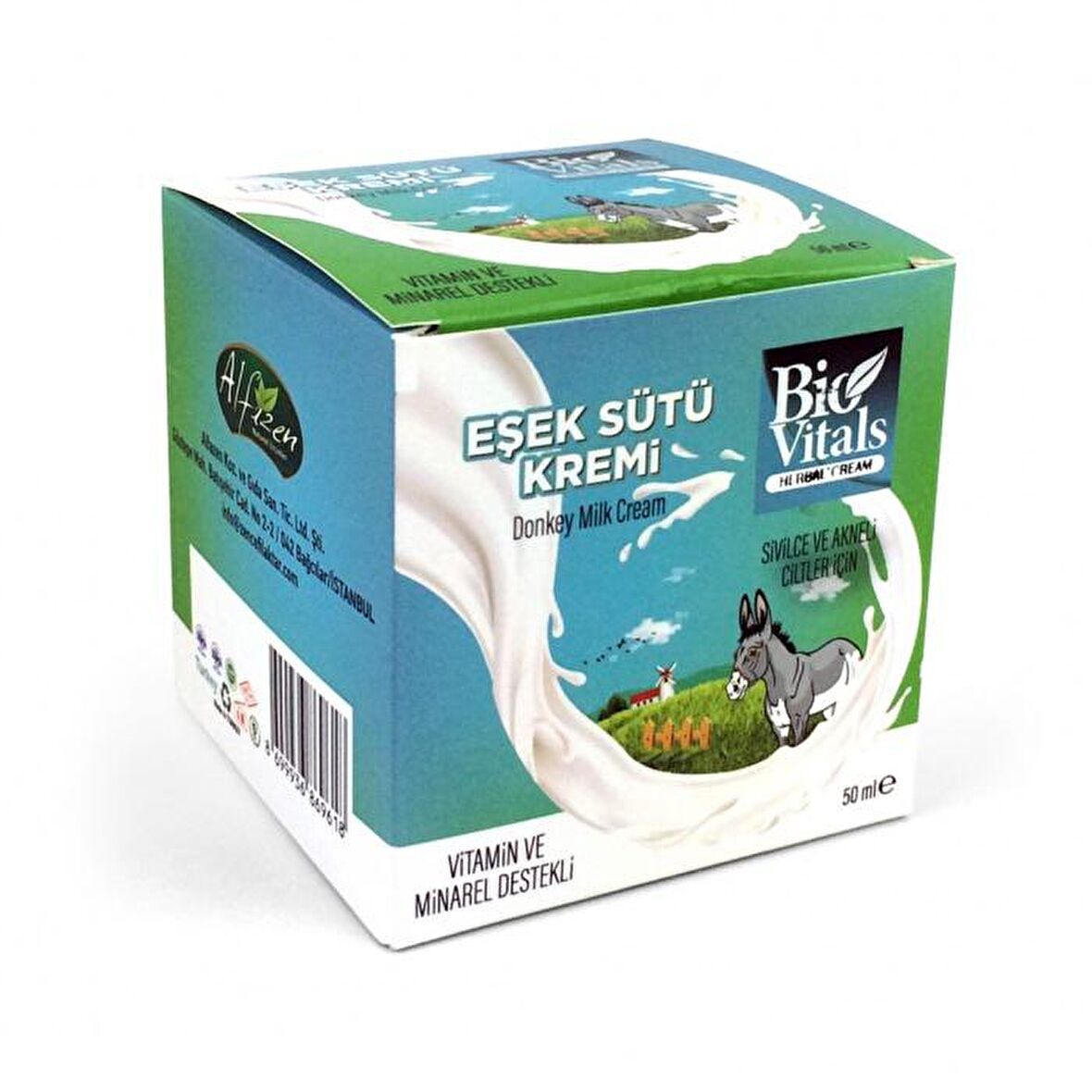 Bio Vitals Eşek Sütü Kremi 50 ml