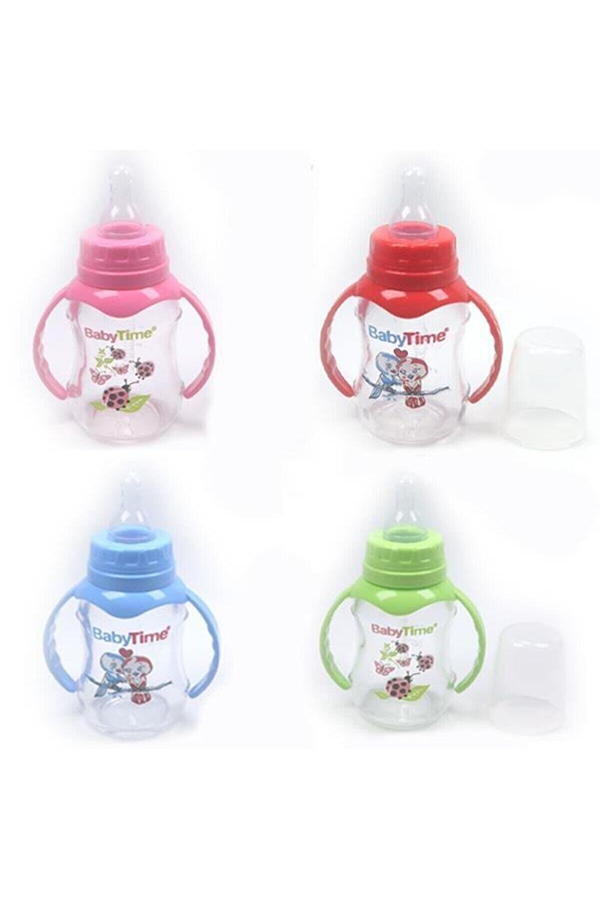 Babytime Kulplu Cam Biberon 125 ml