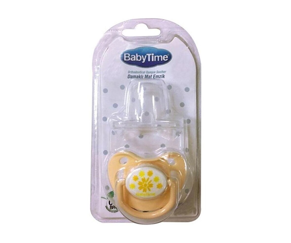 Babytime BT130 Silikon 18+ Ay Damaklı Emzik No:3 - Krem