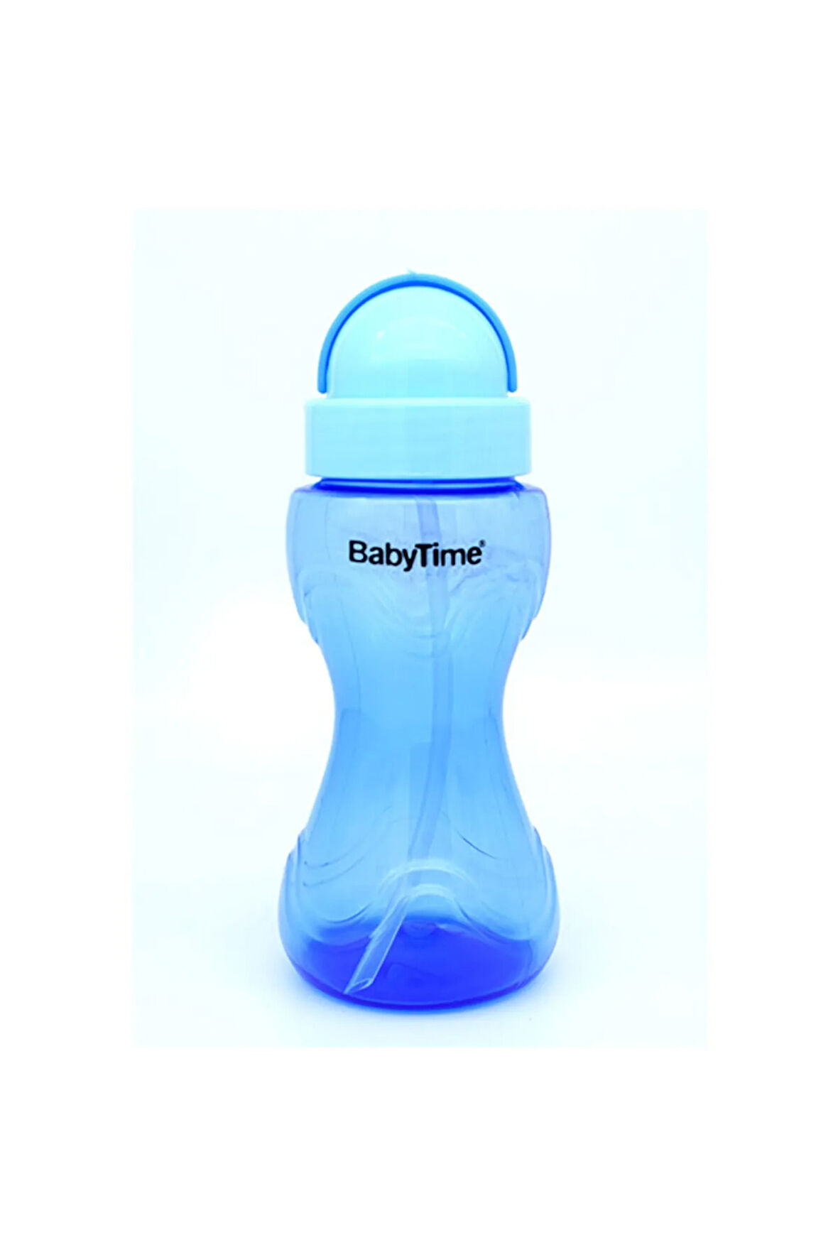 Mavi Renk Pipetli Bardak