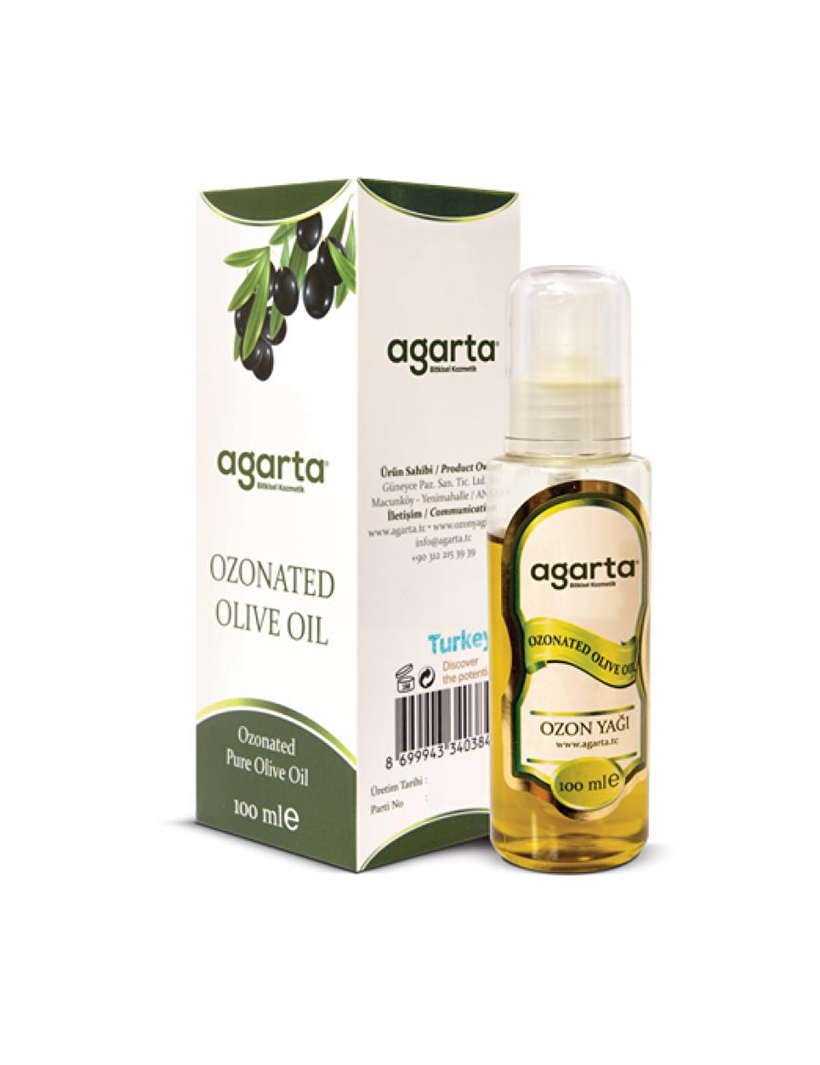 Agarta Doğal Ozon Yağı 100 ml