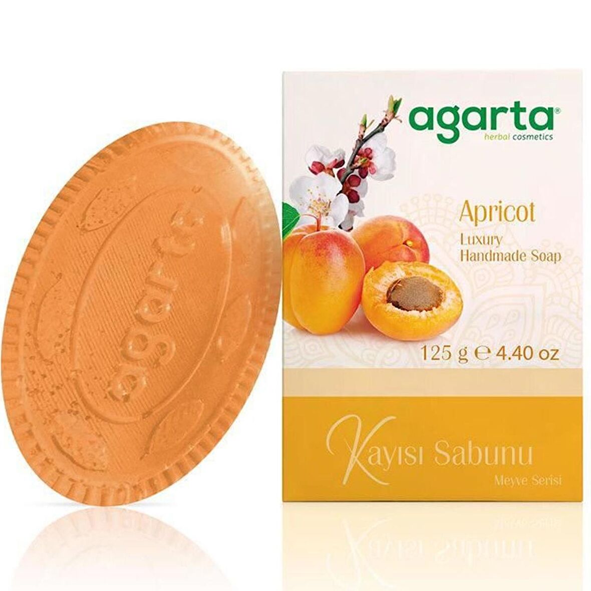 Agarta Doğal Kayısı Sabunu 125 gr