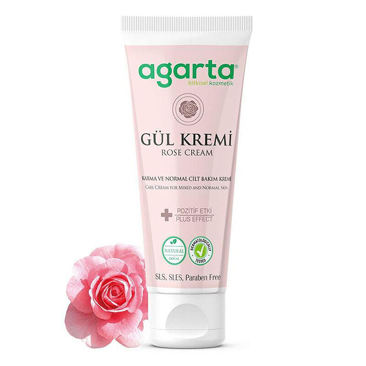 Agarta Doğal Gül El Ve Vücut Bakım Kremi 75 ml