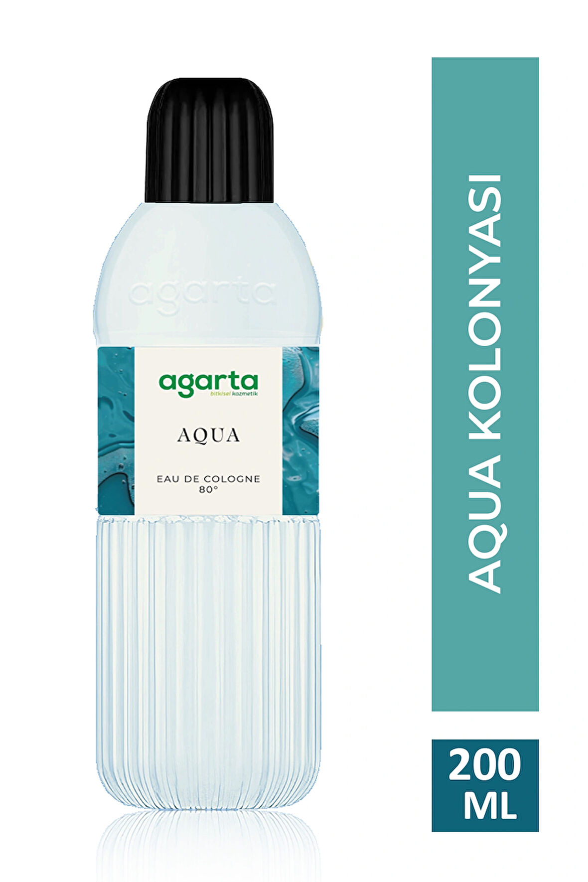 80 Derece Aqua Kolonyası 200 Ml Pet Şişe