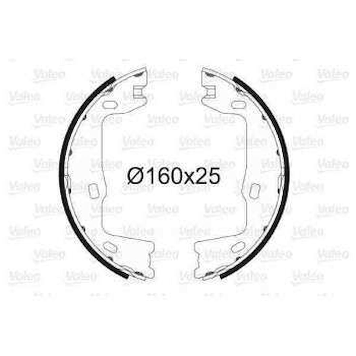 Opel El Fren Balatası Vectra A Vectra B Astra F Omega B - Valeo 562572