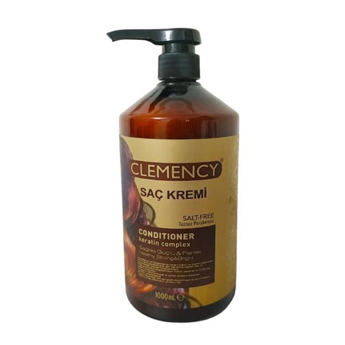 Clemency Saç Kremi 1000ml Tuzsuz Keratin Complex