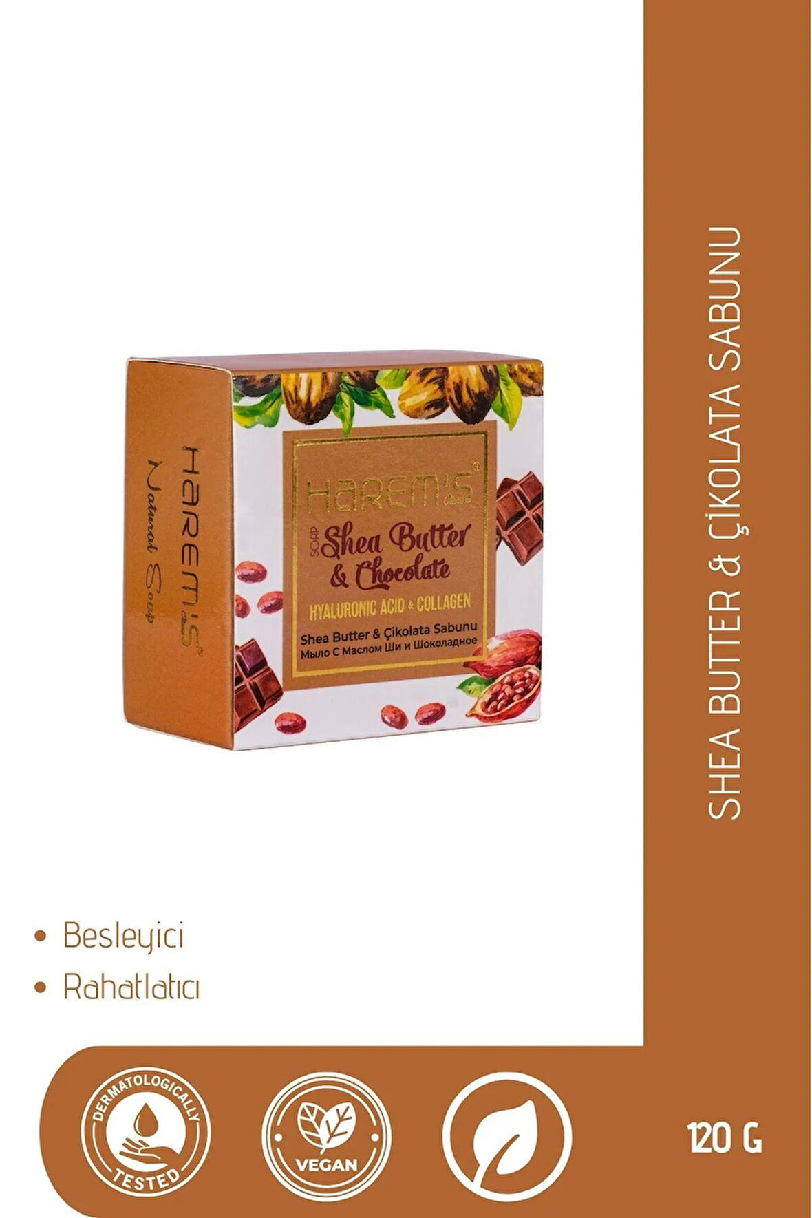  Harems Shea Butter & Çikolata Sabun 120 g