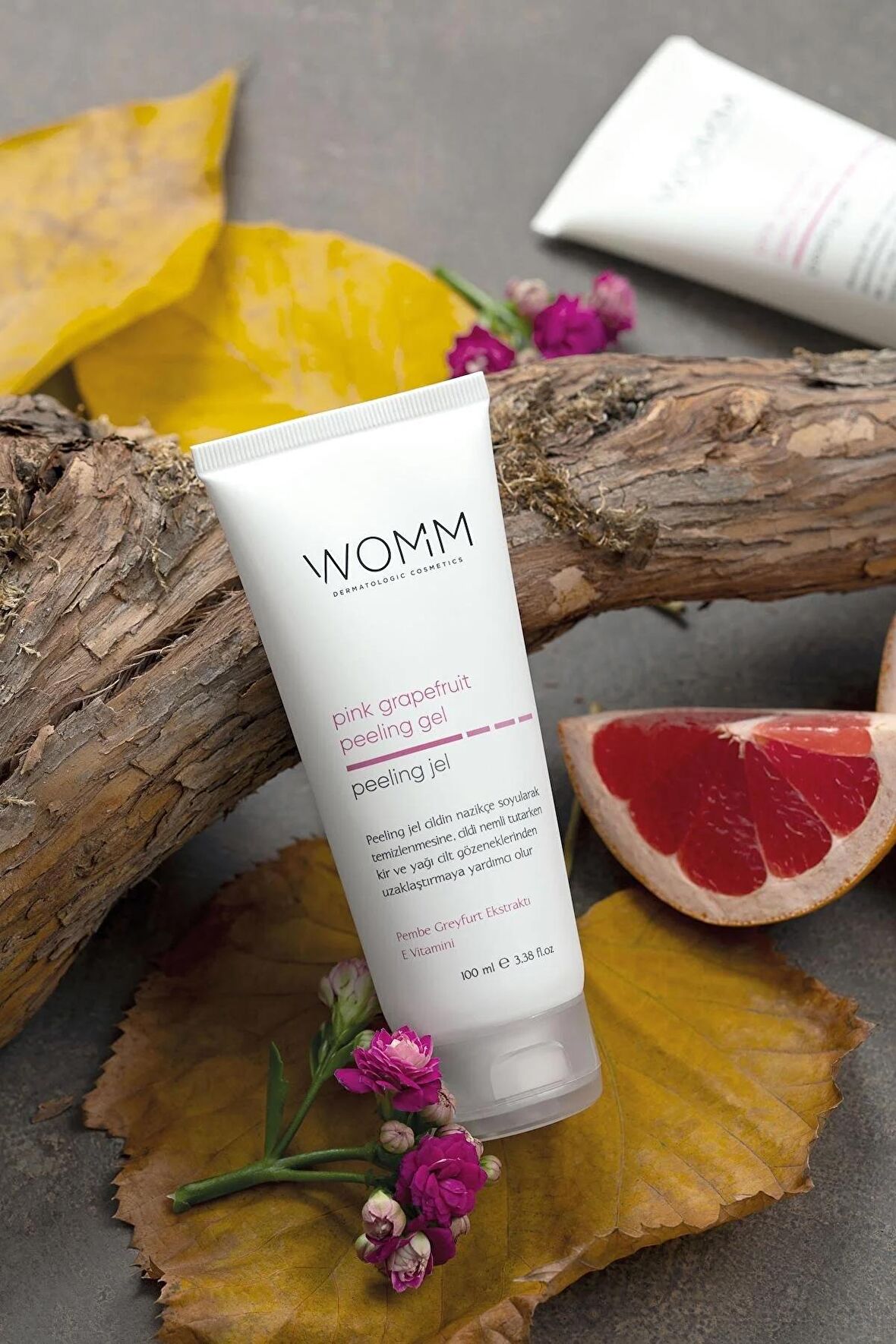Womm Pink Grapefruit Peeling Gel - Enzim Peeling / Gözenek Temizleyici Etki