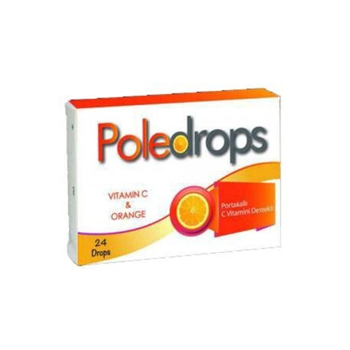 POLEDROPS PORTAKAL C VİTAMİNİ PASTİL 24 ADET