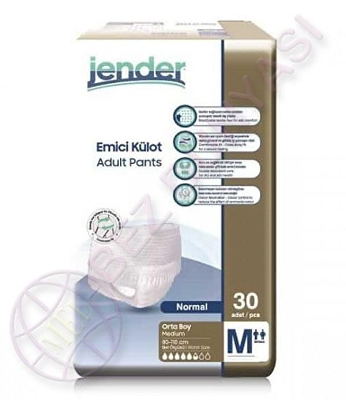 JENDER 5,5 DAMLA KÜLOT MEDIUM 60 ADET