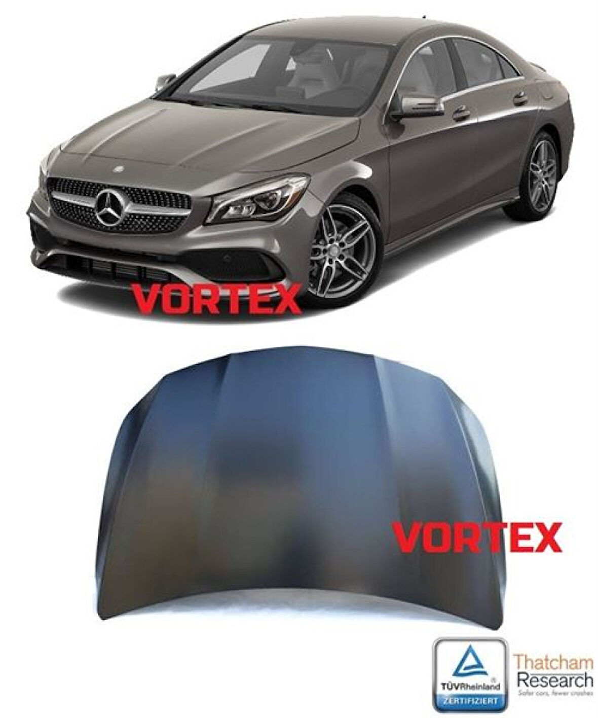 Mercedes Motor Kaputu Alumınyum W117 Cla 13> - Vortex V2205629
