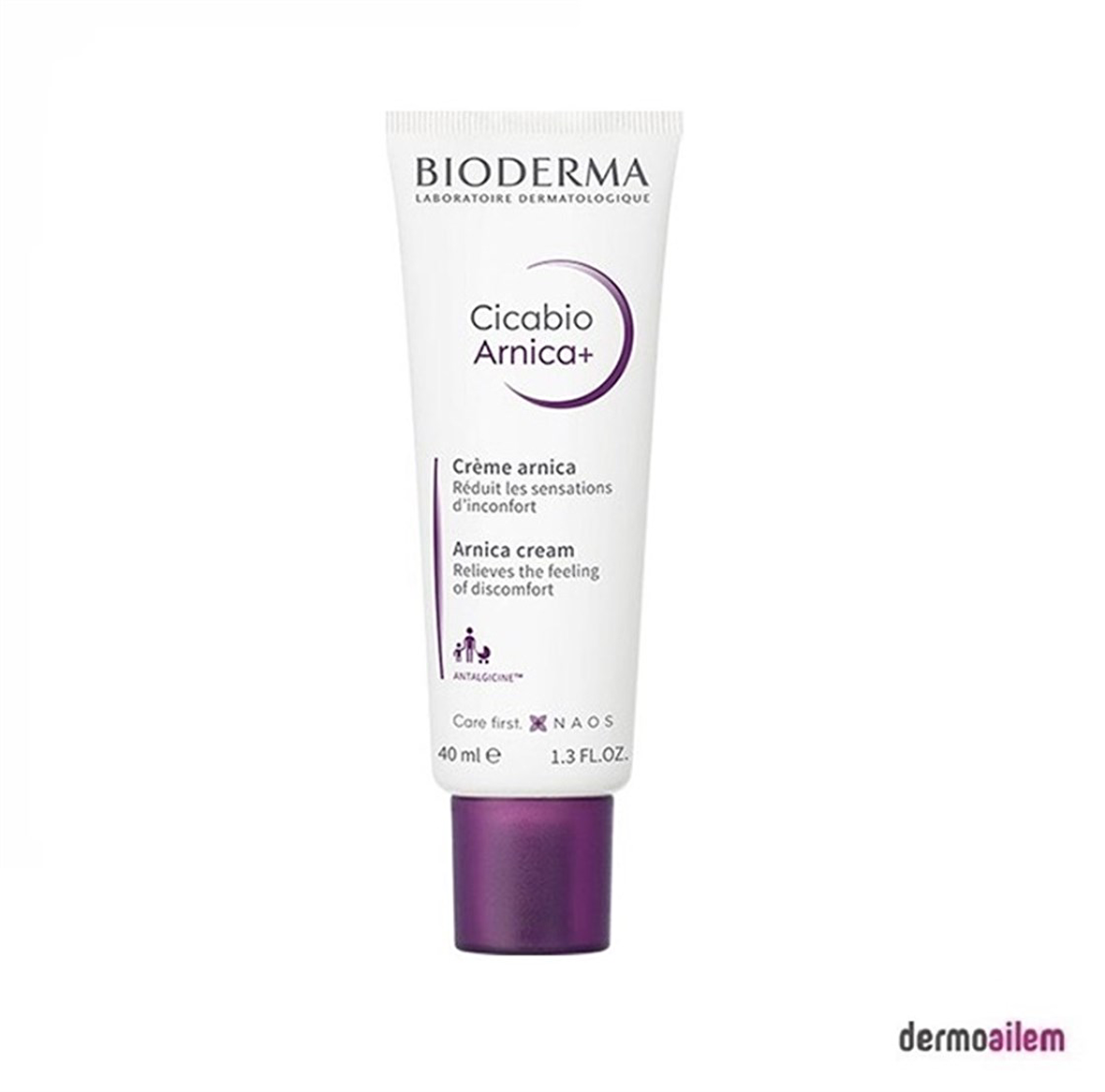 Bioderma Cicabio Arnica+ Hassas Ciltler İçin Su Bazlı Yağsız Nemlendirici Yüz Bakım Kremi 40 ml