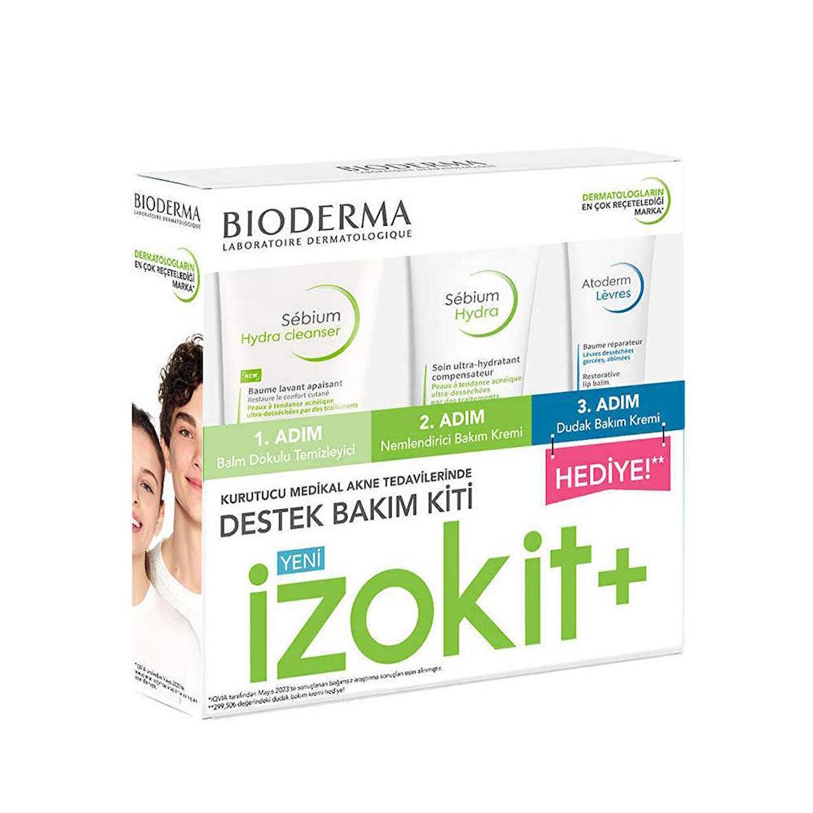 Bioderma Sebium Izokit+ Destek Bakım Kiti Yeni