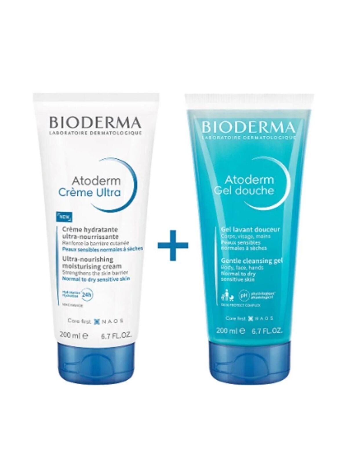 Bioderma Atoderm Cream Ultra 200 ml+ Bioderma Atoderm Shower Gel 200 ml