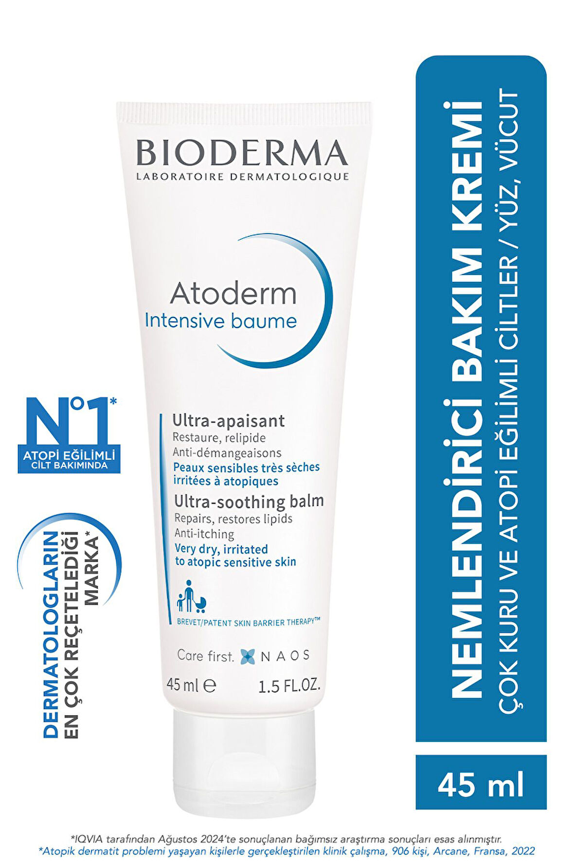 Bioderma Atoderm Intensive Baume 45 ml Özel Fiyat 724 tl Etiketli