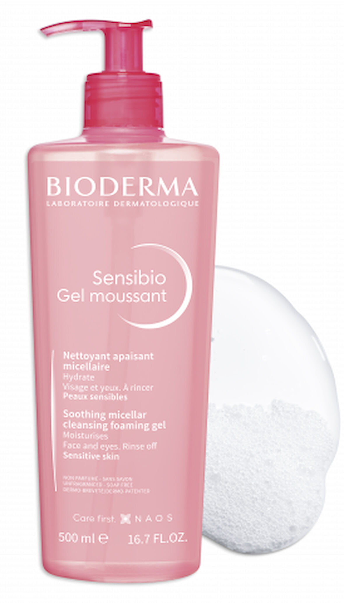 Bioderma Sensibio Gel Moussant Foaming Gel 500 ml