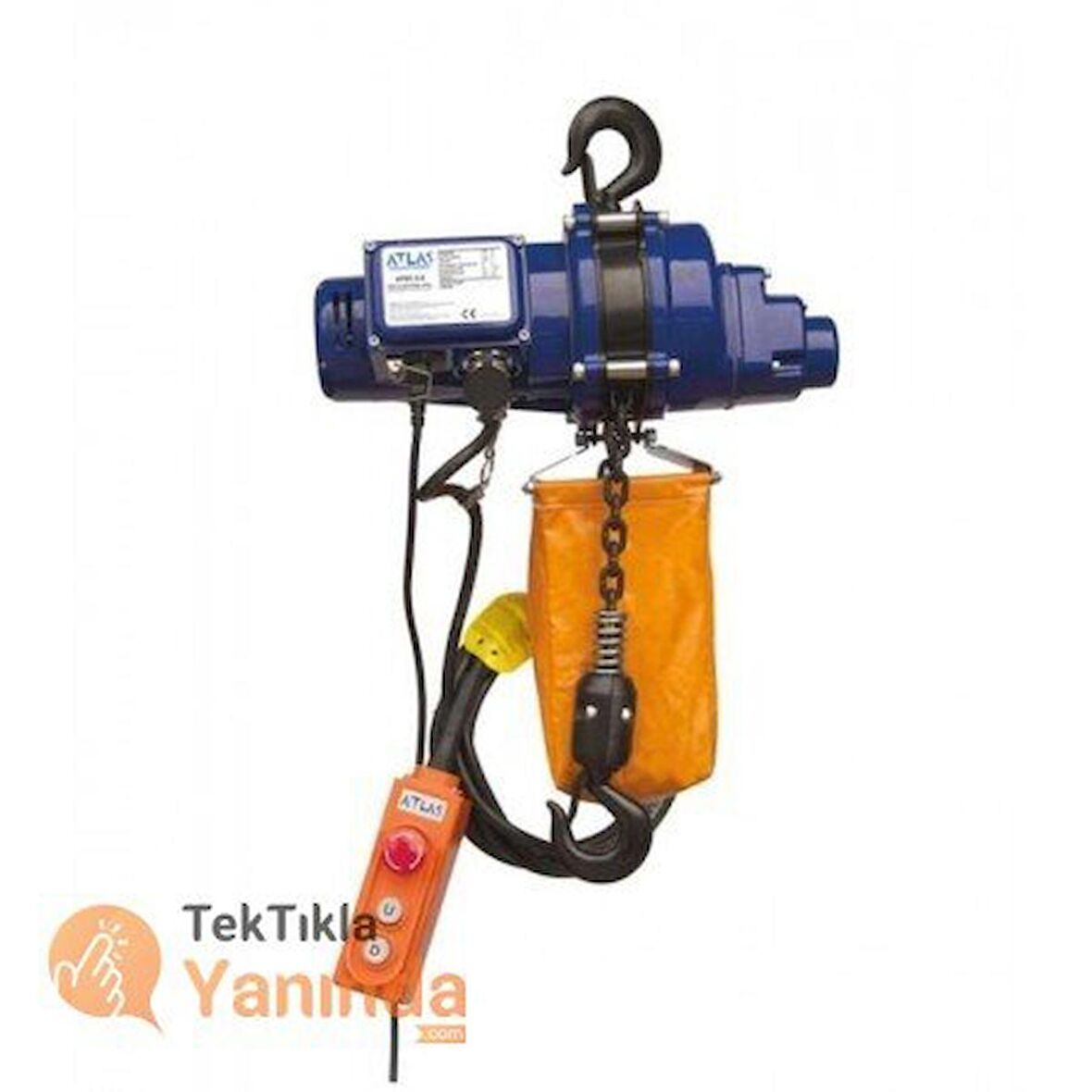 ATLASPRO ATEC 05 ELEKTRİKLİ ZİNCİRLİ VİNÇ 0,5 TON 6 MT