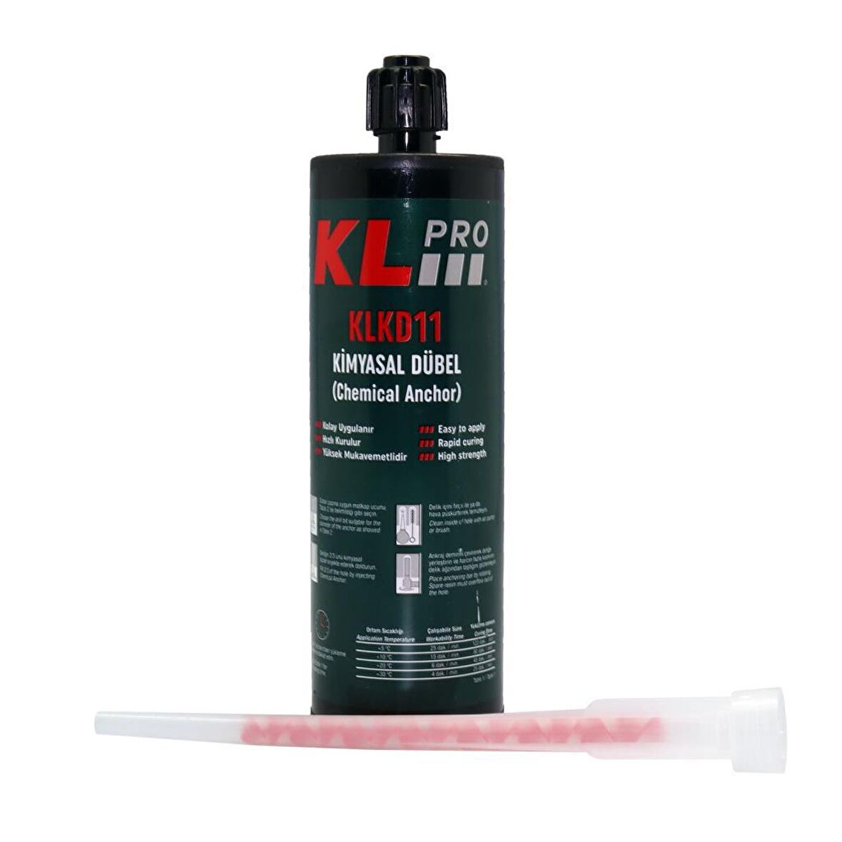 KLPRO KLKD11-410 410ml Kimyasal Dübel