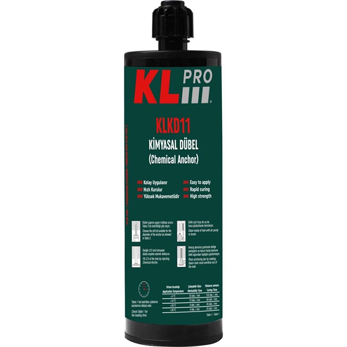 Klpro 300Ml Kimyasal Dübel Silikon Tip