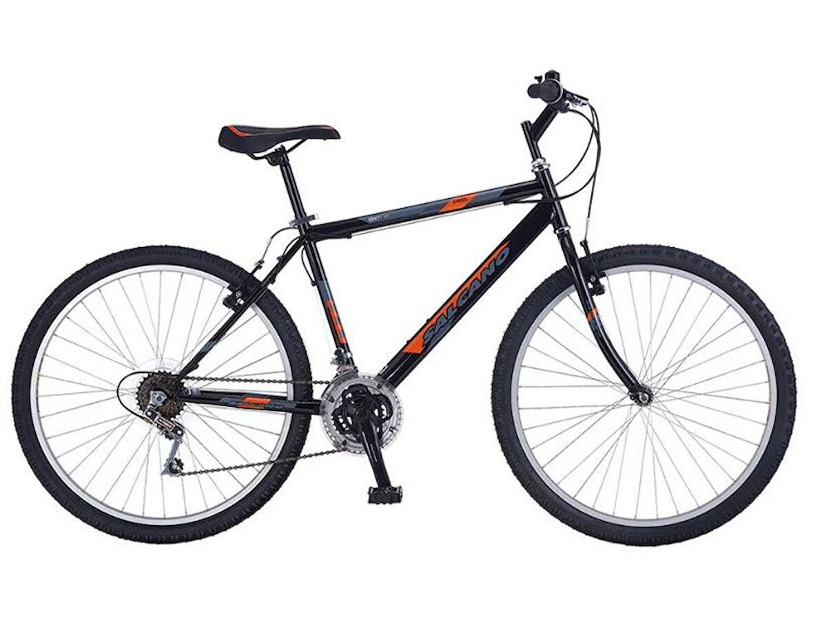 Salcano Excel 24 Jant Siyah Kırmızı Çocuk Dağ Bisikleti