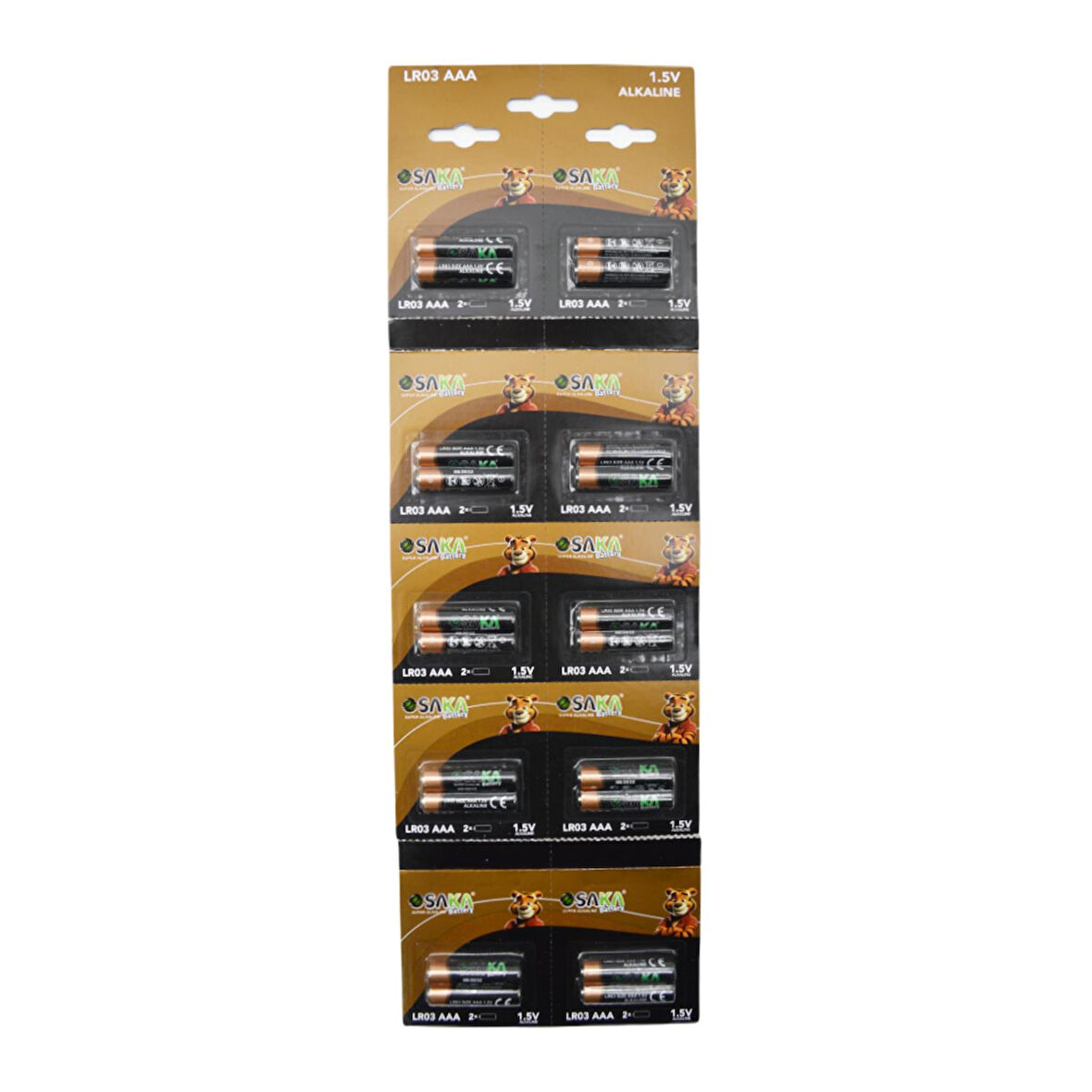 Osaka 1.5 V Alkalin AAA İnce Pil 20 Adet