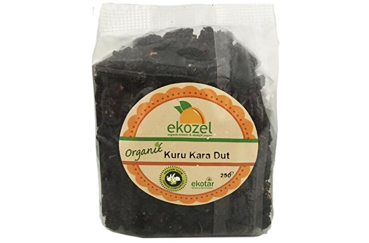 Organik Kara Dut Kurusu (250gr)