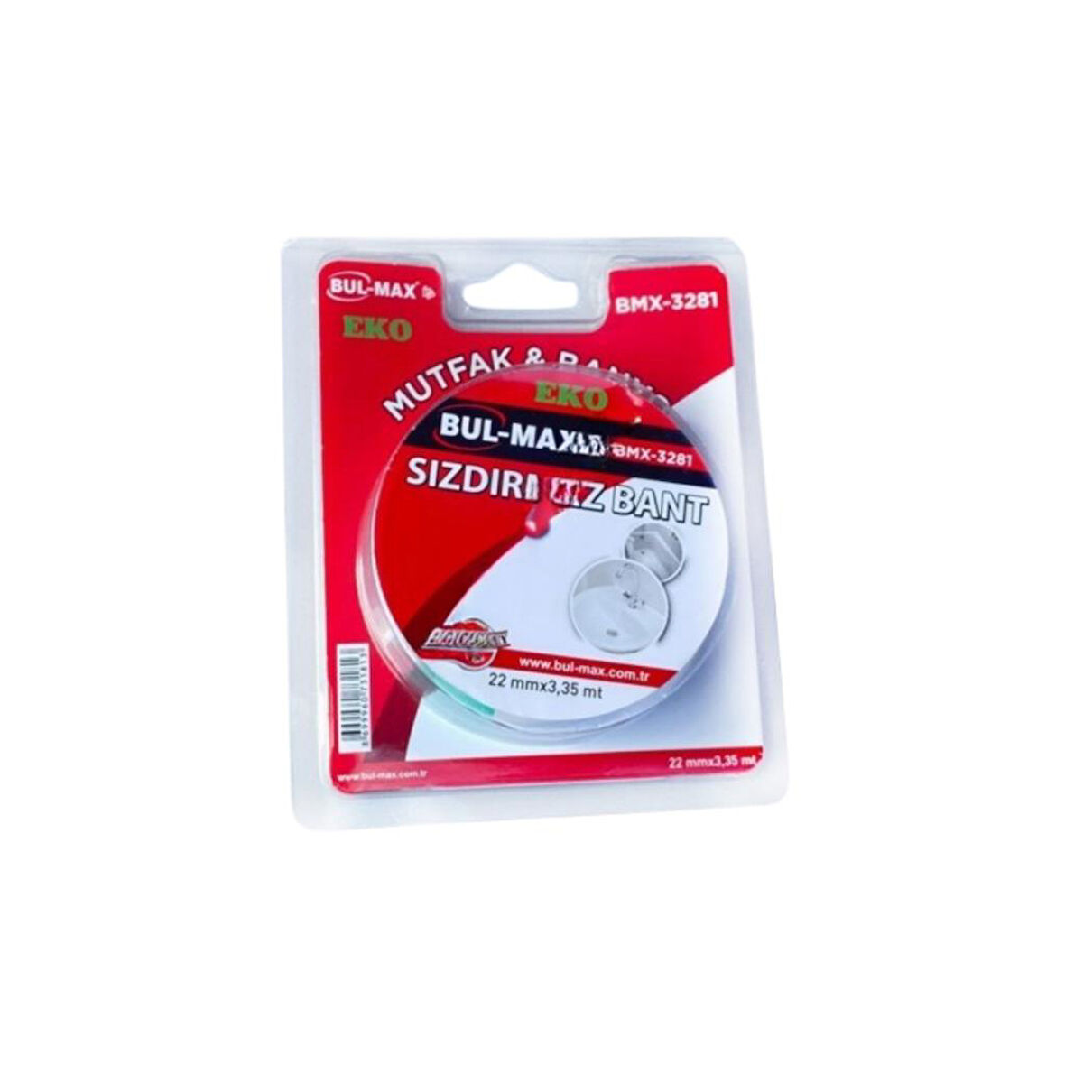 Bulmax Bmx-3281 Eko Sızdırmaz Bandı 22 mm x 3,35 Mt