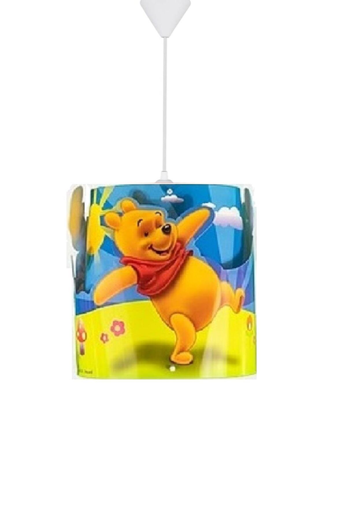 Pooh Çocuk Odası Şerit Tavan Sarkıt-Lisanslı