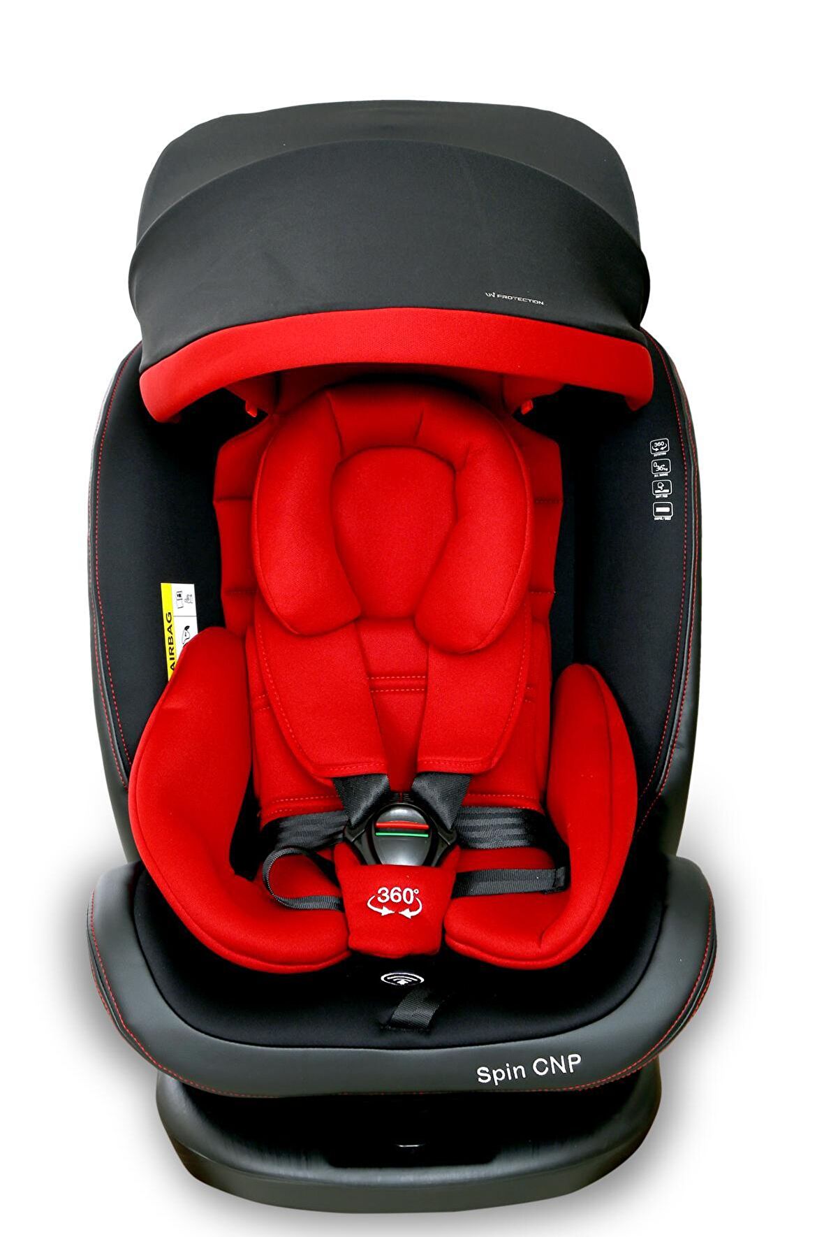 Kraft Spin Canopy 0-36 kg 360 Derece Dönen Isofix + Top Tether Oto Koltuğu