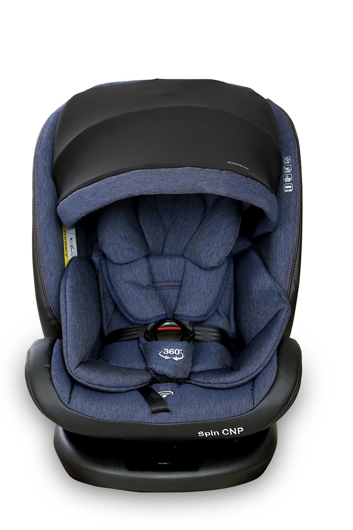 Kraft Spin Canopy 0-36 kg 360 Derece Dönen Isofix + Top Tether Oto Koltuğu