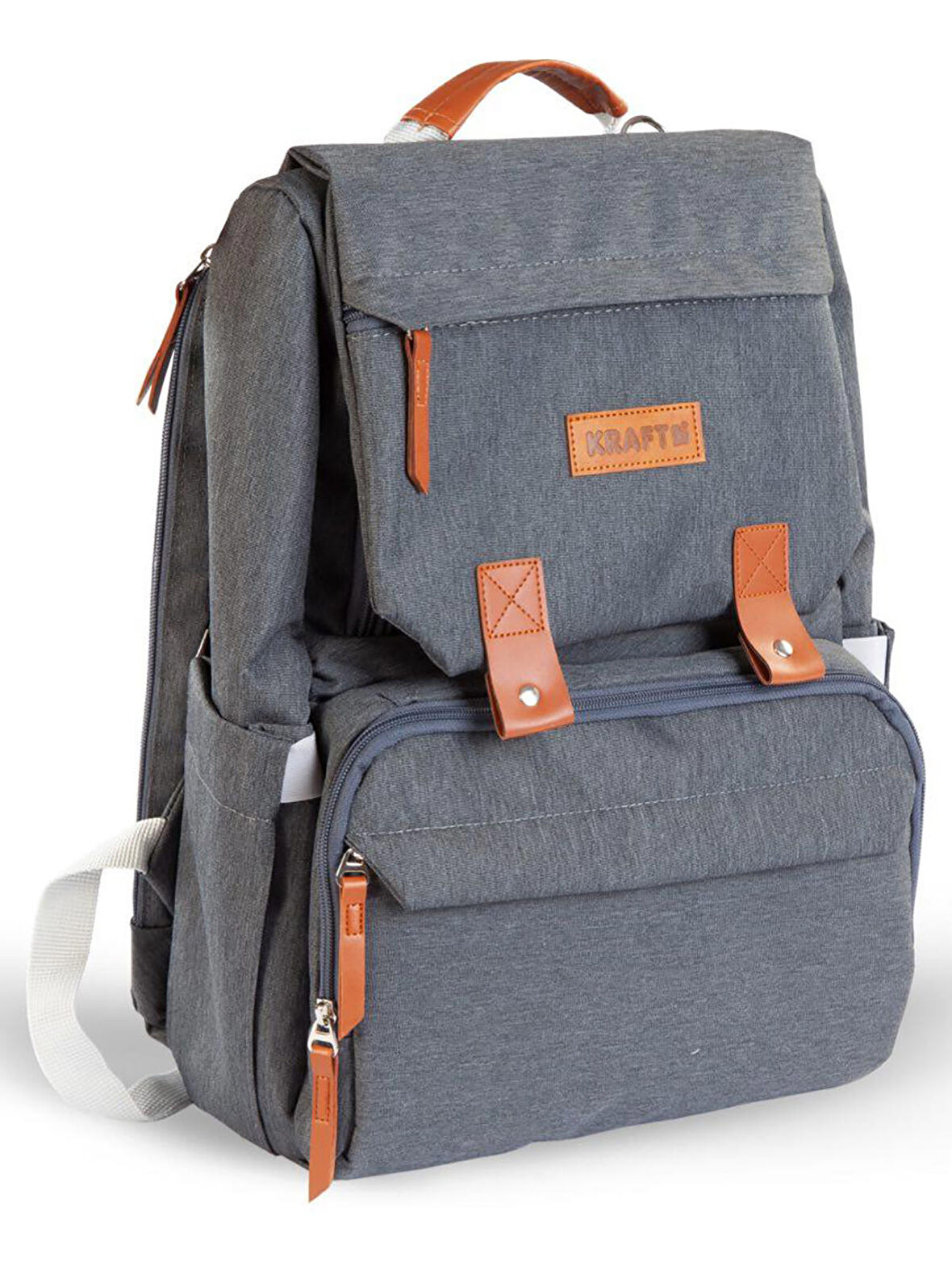 Kraft Moon Bebek Bakım Sırt Çantası Siyah