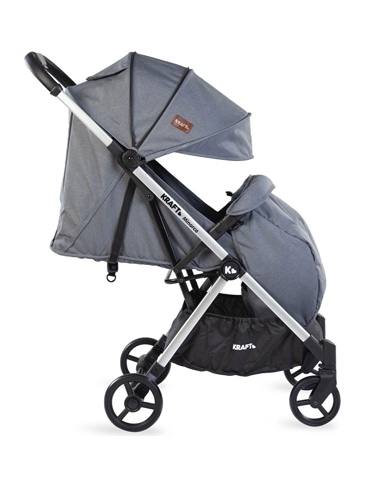 Kraft Minorca Bebek Arabası Gray Melange