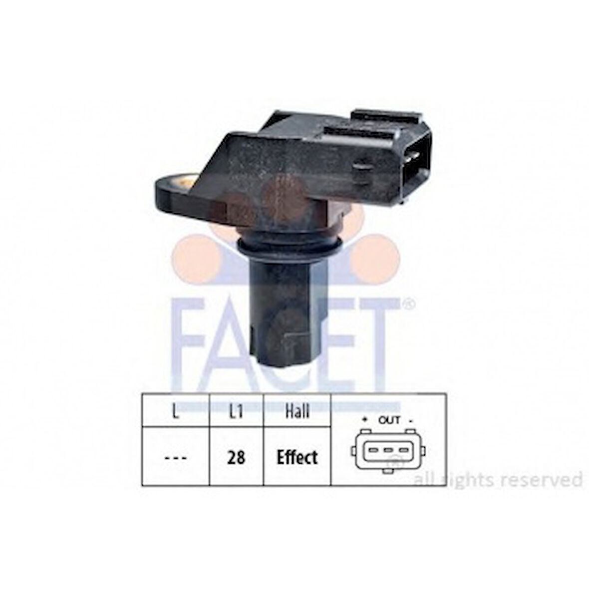 Renault Eksantrık MIL Sensoru Kangoo Laguna Megane Scenic Trafıc 1.9dci Master 2.2dci 2.5dci - Facet 9.0349