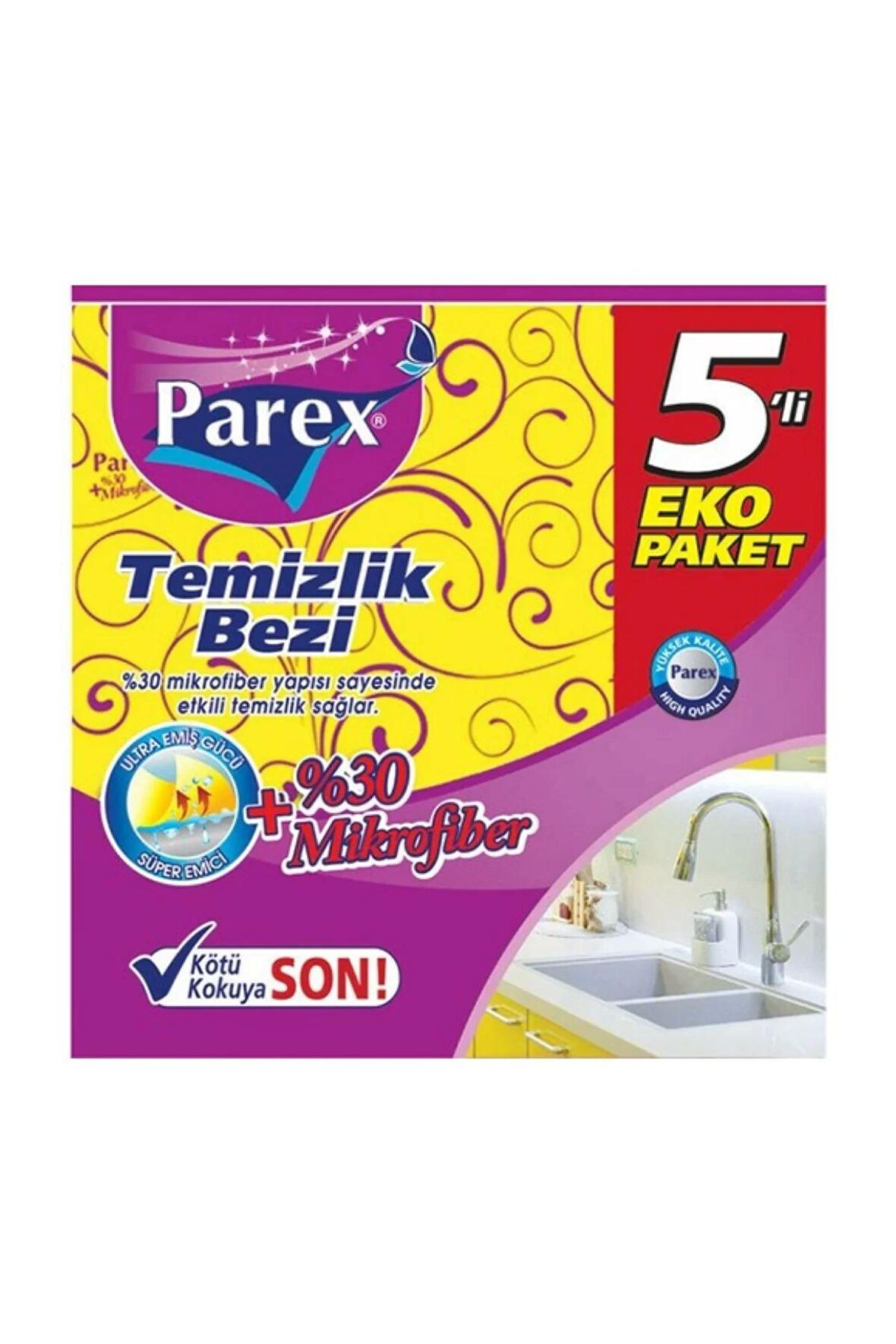 Parex 5 Al 3Öde Temizlik Bezi 5'li