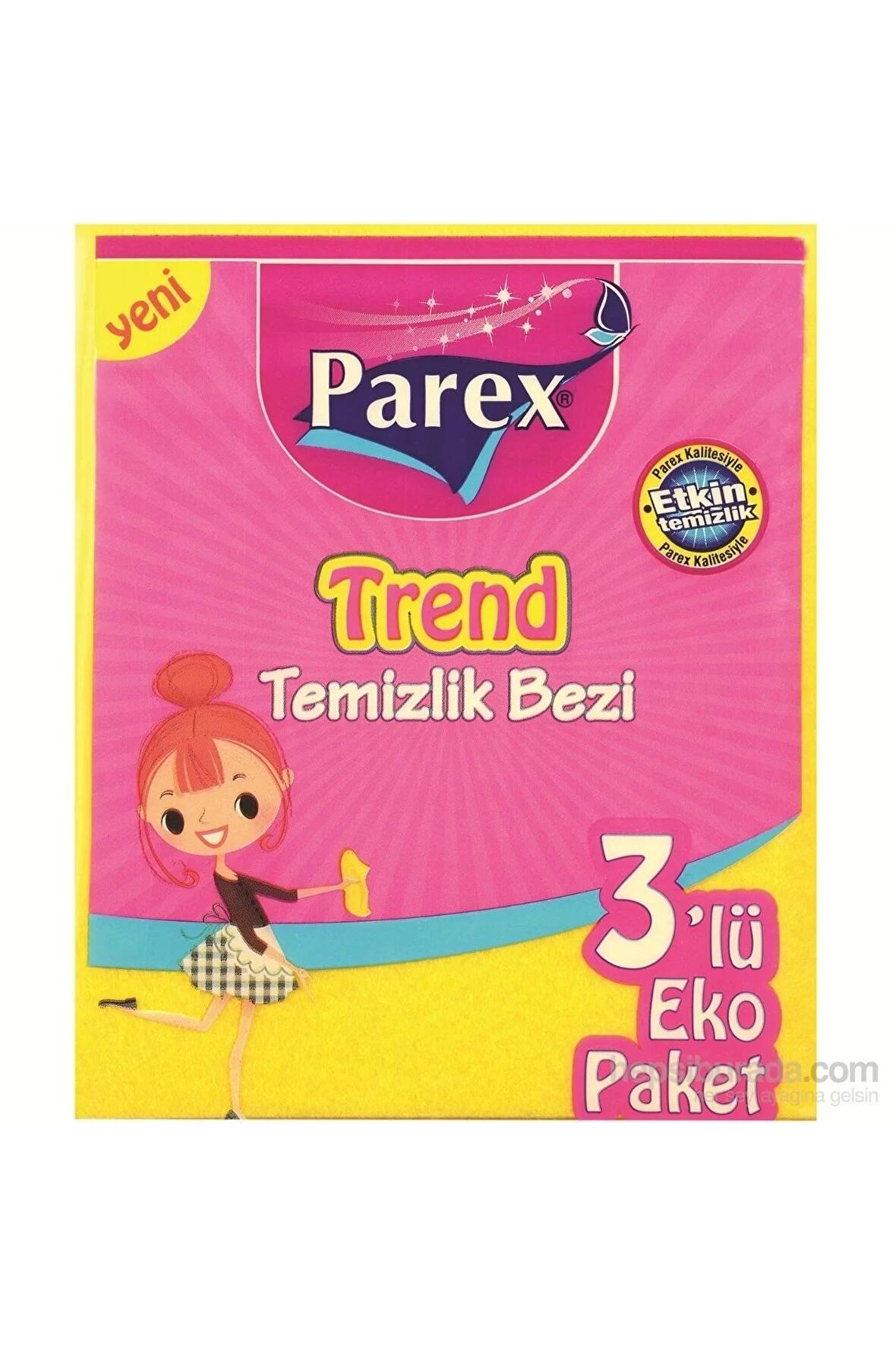 Parex Trend Temizlik Bezi 3 Lu