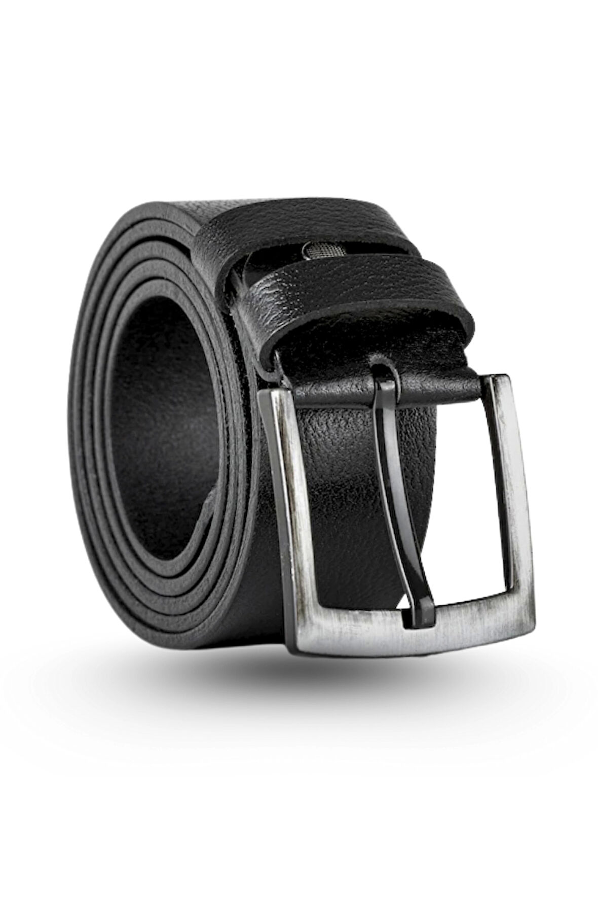 %100 Hakiki Deri Erkek Spor Kot Kemeri 4.5 Cm Manda Derisi Siyah Hediyelik Kemer Çeyizlik Spor Kemer