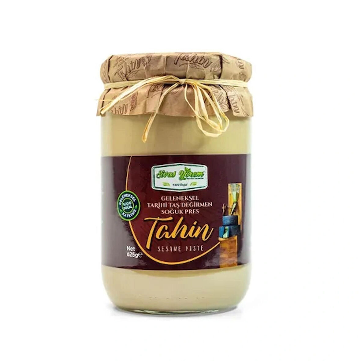 tahin %100 doğal soğuk pres 620 g