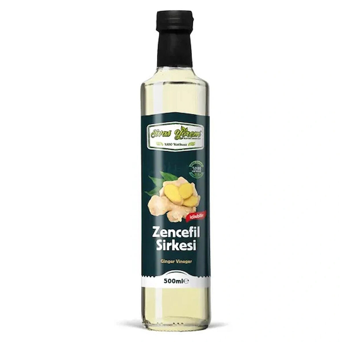 zencefil sirkesi 500 ml