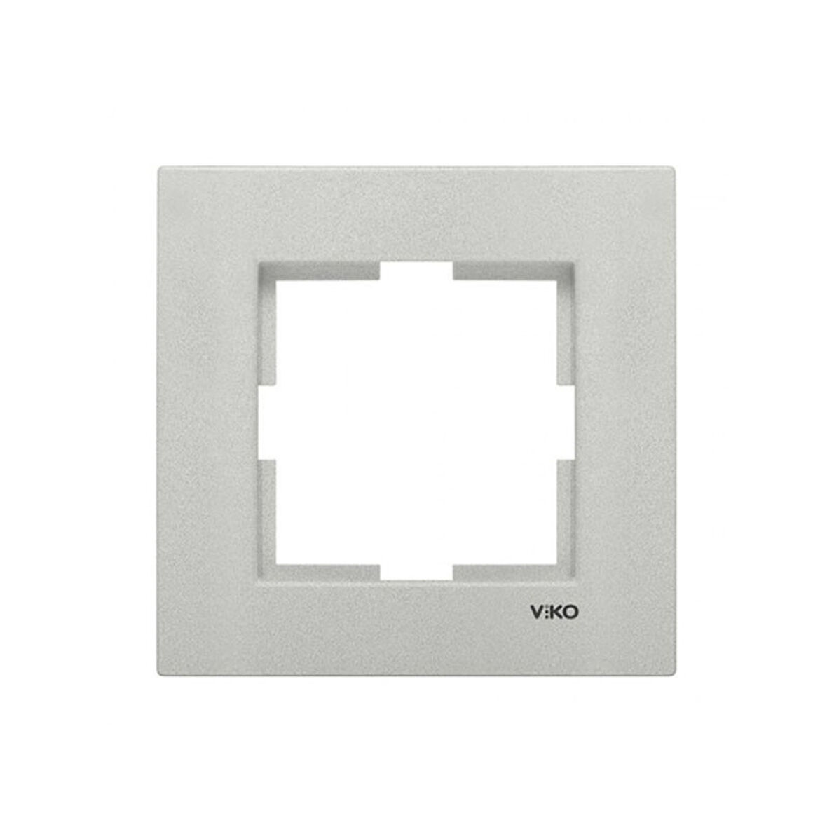 VİKO Novella Metalik Beyaz Tekli Çerçeve