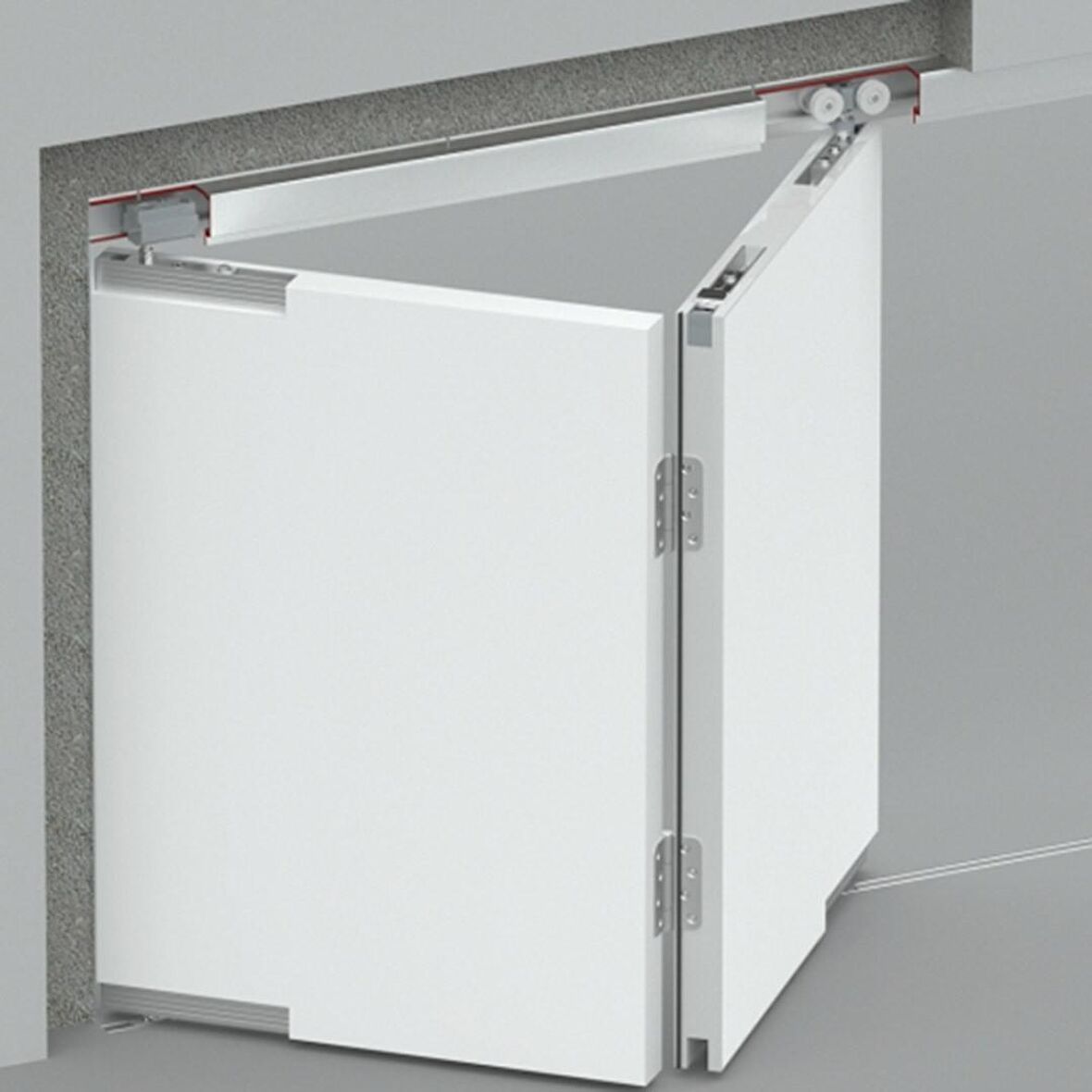 Albatur 9400 Katlanır Kapı Sürme Sistemi 160Kg