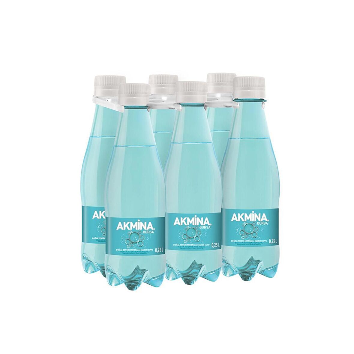 Akmina Maden Suyu Pet Şişe 250 ML X 6 Adet