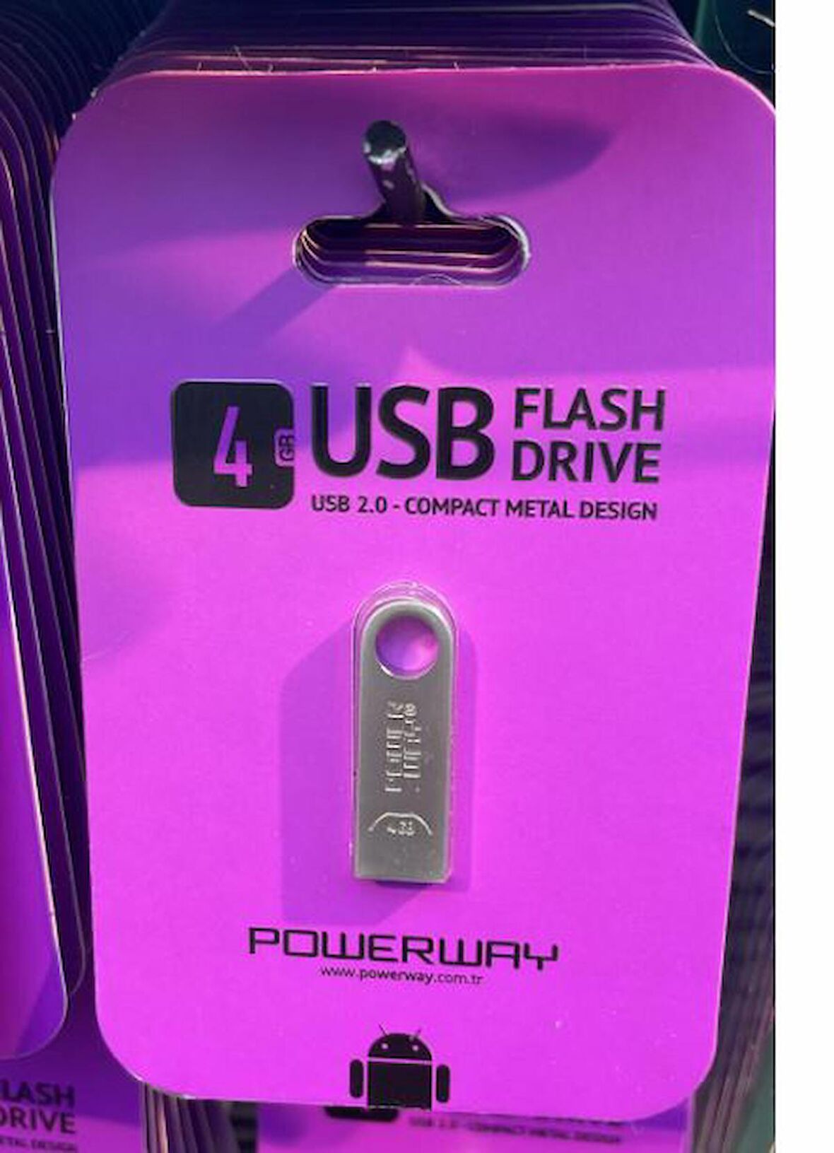 4 GB METAL USB FLASH BELLEK (4434)