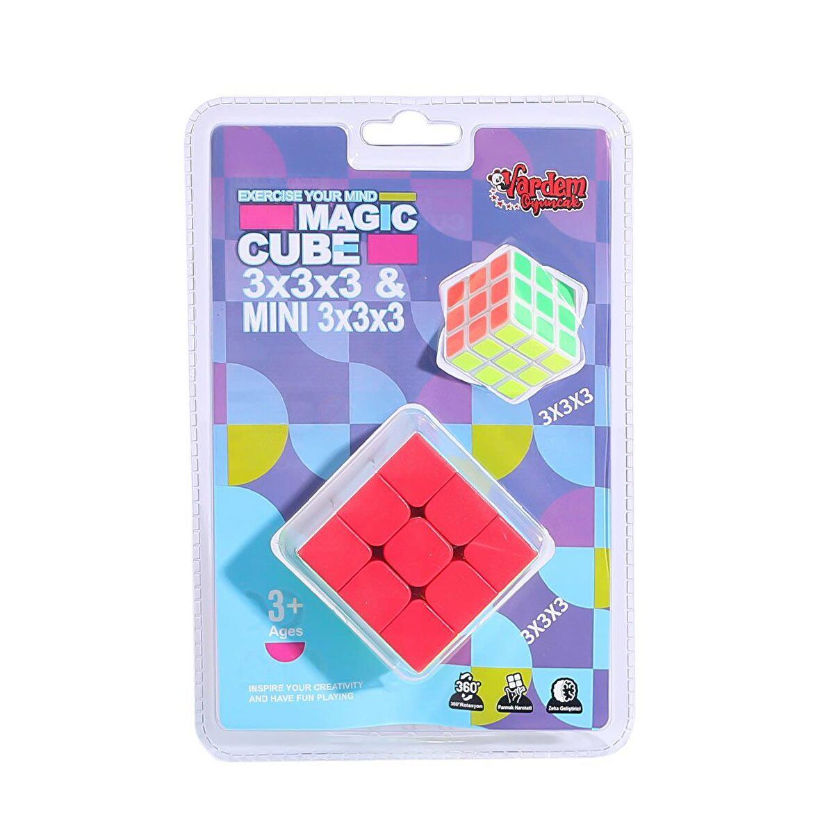 FABBATOYS Magic Cube Zeka Küpü 3x3x3