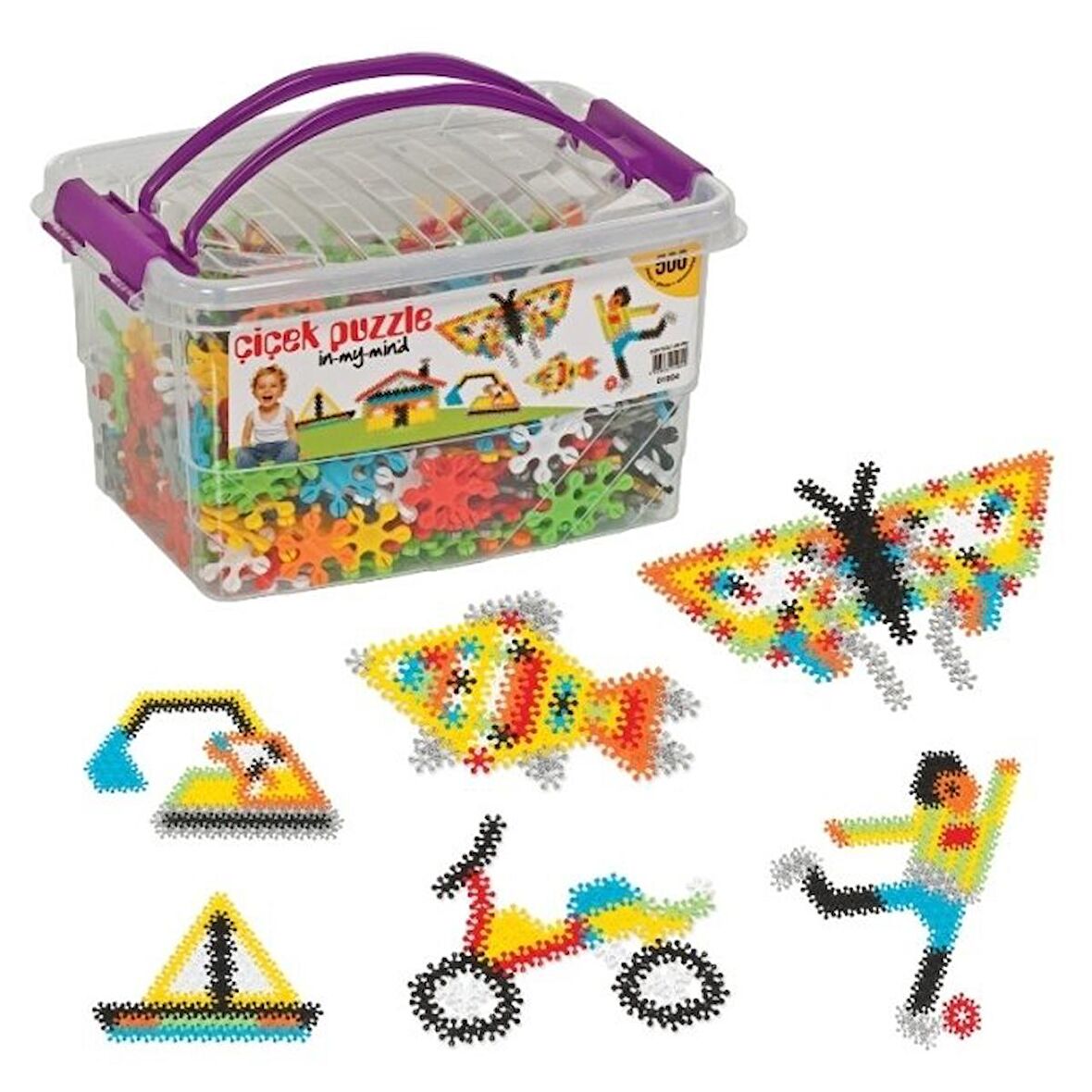 FABBATOYS Çiçek Puzzle 500 Parça