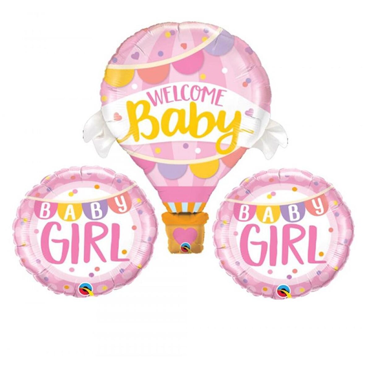 Welcome Baby Folyo Balon Pembe