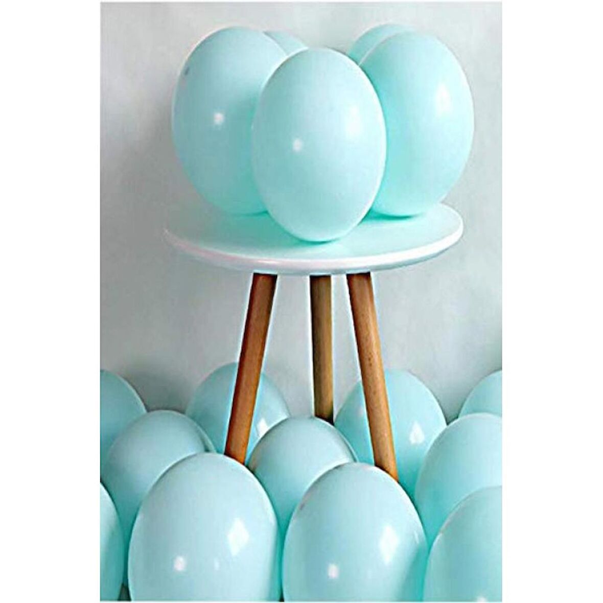 10 lu Yeşil Makaron Balon