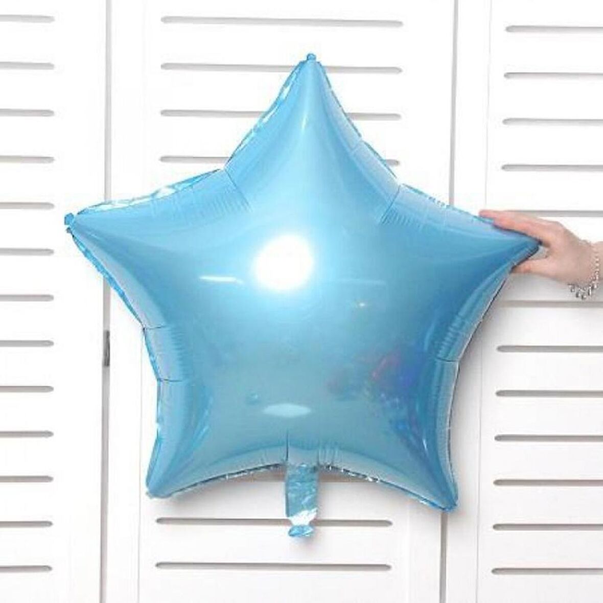 Yıldız Mavi 18 inç Folyo Balon